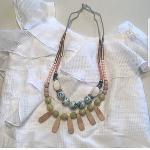 Anthropologie statement necklace